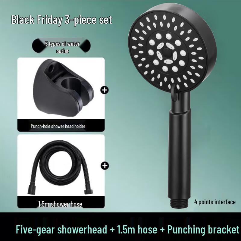 Pressurized Handheld Shower Head
Pressurized Handheld Shower Head