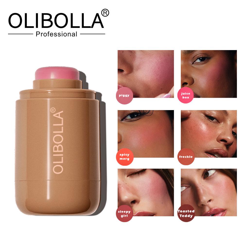 OLIBOLLA Hailey Dual-Use Blush Stick: Long-Lasting Lip & Cheek Cream, Portable for Contouring.
OLIBOLLA Hailey Dual-Use Blush Stick: Long-Lasting Lip & Cheek Cream, Portable for Contouring.