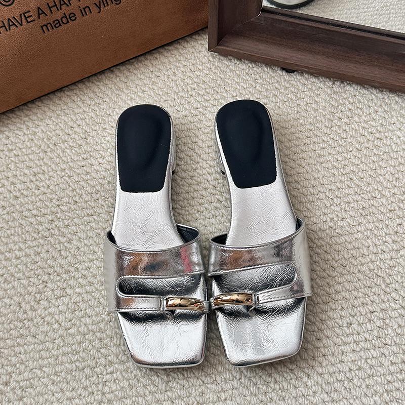 Fashion Clip Toe Women Slippers Flats Square Toe Sandals Shoes Woman Flip Flops Summer 2025 Trend Casual Dress Design Slides Sandalias 35 серебряный
Fashion Clip Toe Women Slippers Flats Square Toe Sandals Shoes Woman Flip Flops Summer 2025 Trend Casual Dress Design Slides Sandalias 35 серебряный