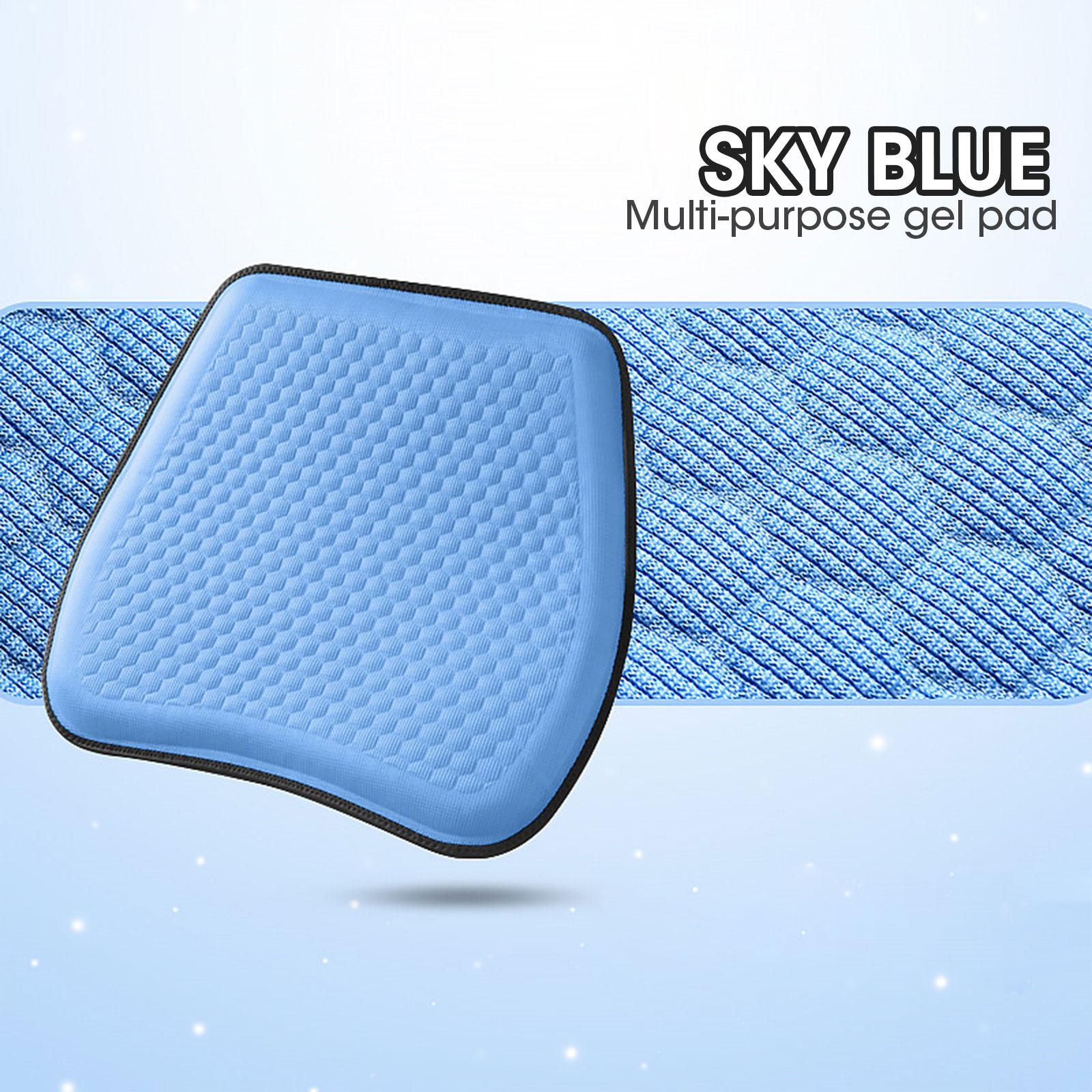 Подушка для сиденья автомобиля с охлаждением, дышащая гелевая подушка для сиденья, снимающая давление, для домашнего офисного кресла на четыре сезона, универсальная синий
Подушка для сиденья автомобиля с охлаждением, дышащая гелевая подушка для сиденья, снимающая давление, для домашнего офисного кресла на четыре сезона, универсальная синий