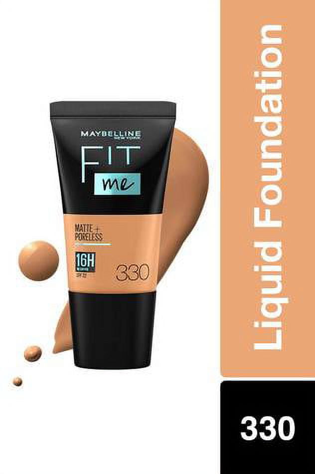 Maybelline New York Жидкая тональная основа, матовая и беспористая, полное покрытие, растушевывается для нормальной и жирной кожи, Fit Me, 330 Toffee, 18 мл
Maybelline New York Жидкая тональная основа, матовая и беспористая, полное покрытие, растушевывается для нормальной и жирной кожи, Fit Me, 330 Toffee, 18 мл