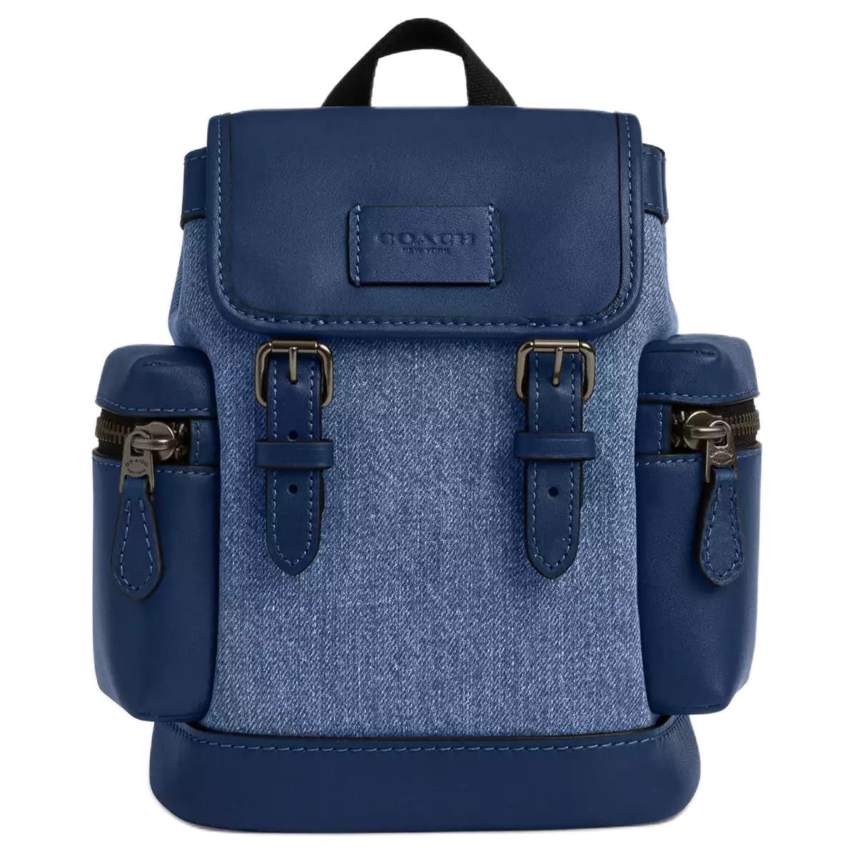 Coach Sprint 15 Logo Classic Pebble Grain Leather And Calfskin Mini Waist Bag Men waist bag Dark-Blue CBF65-QBXR9 Basic Set (Bag+Dust Bag)
Coach Sprint 15 Logo Classic Pebble Grain Leather And Calfskin Mini Waist Bag Men waist bag Dark-Blue CBF65-QBXR9 Basic Set (Bag+Dust Bag)