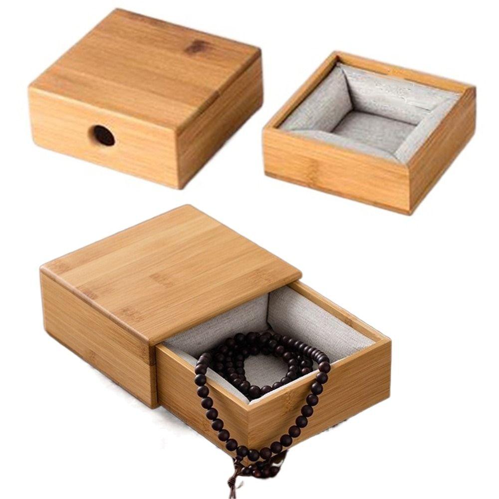 Velvet Soft Interior Wood Jewelry Box Single Slot Bracelet Display Drawer Desktop Small
Velvet Soft Interior Wood Jewelry Box Single Slot Bracelet Display Drawer Desktop Small