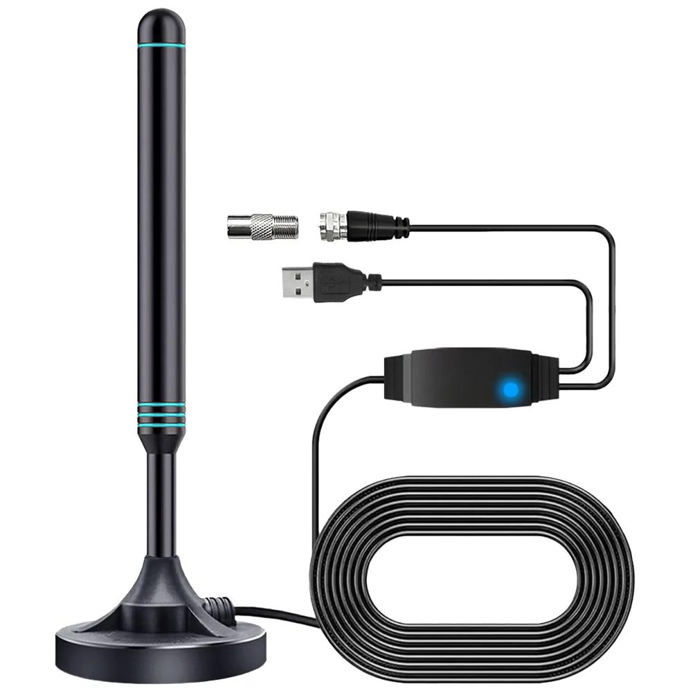4K/1080P Digital HD Aerial with Signal Amplifier 480+ Miles Amplified Digital Antenna Magnetic Base VHF UHF for DVB-T2 TV HDTV
4K/1080P Digital HD Aerial with Signal Amplifier 480+ Miles Amplified Digital Antenna Magnetic Base VHF UHF for DVB-T2 TV HDTV