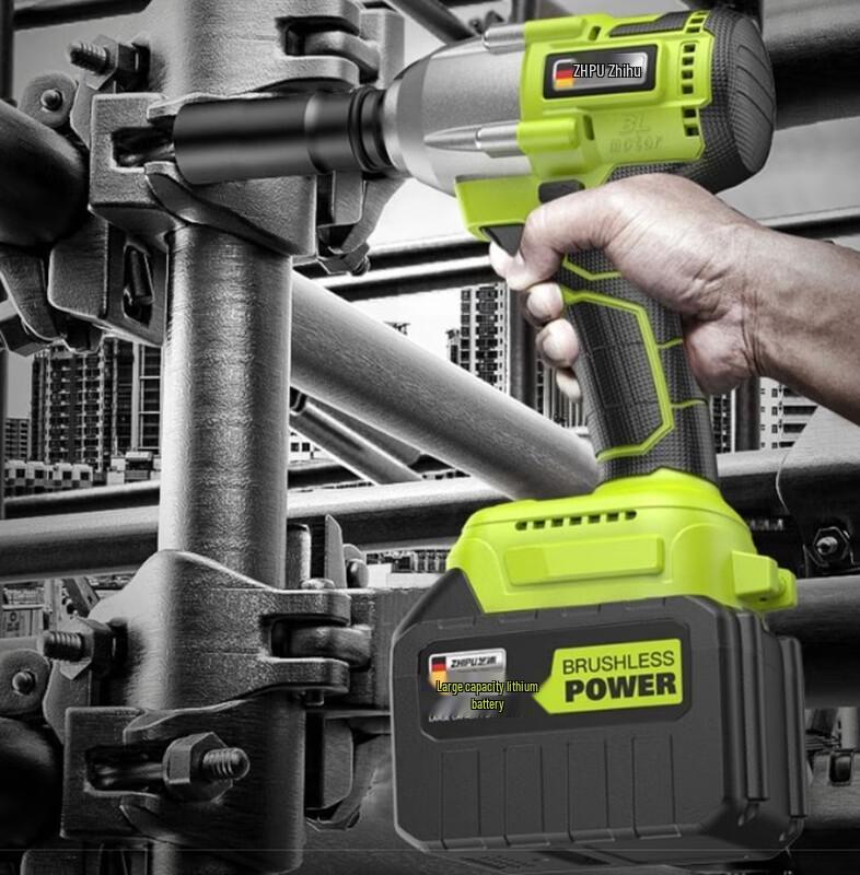 Zhimei Brushless Cordless Impact Wrench CN plug (adapter included)
Zhimei Brushless Cordless Impact Wrench CN plug (adapter included)