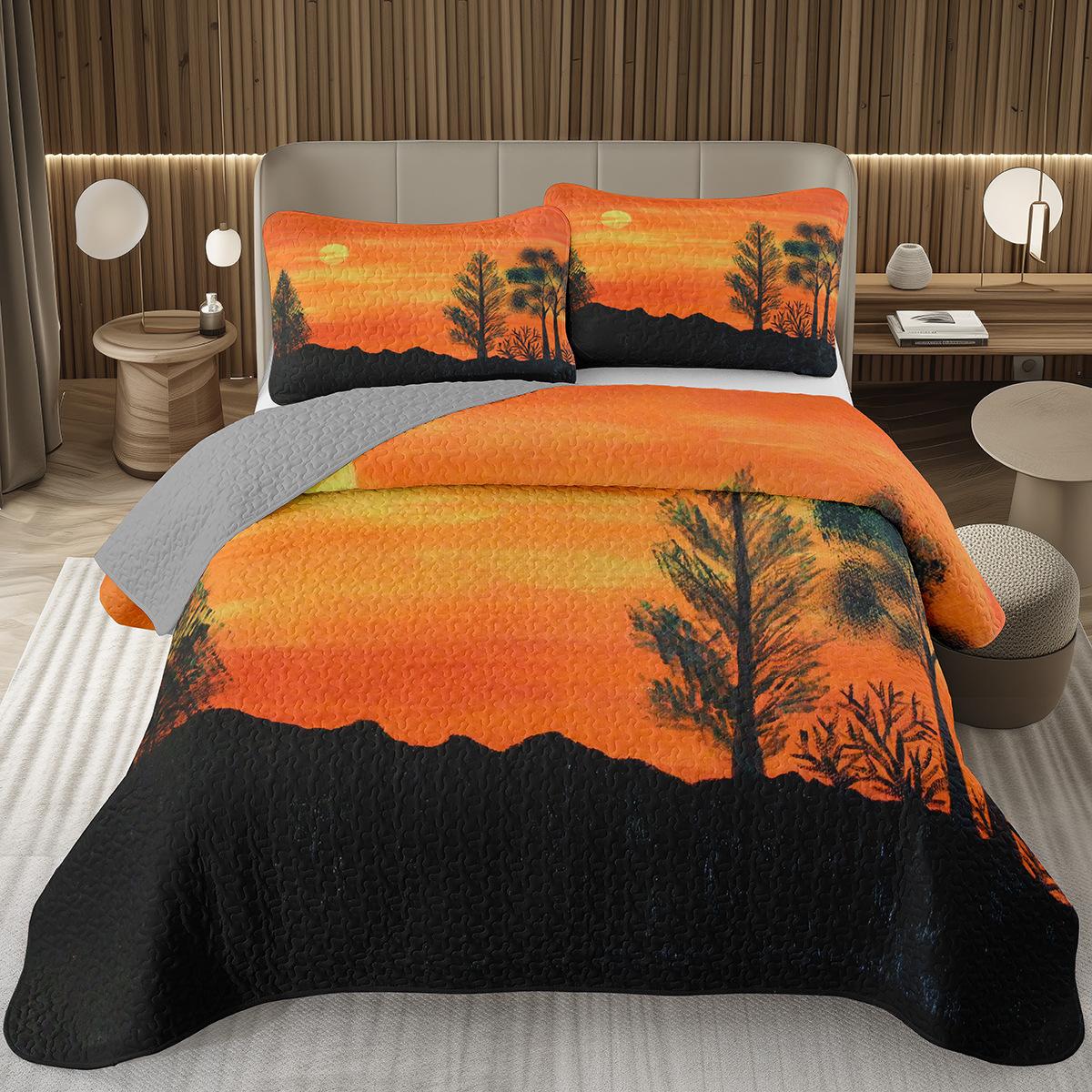 Natural Scenery Quilted Bedspread Twin Queen Size Vintage Rustic Style Coverlet Set 2/3 Piece Soft Microfiber Quilt Bedding Set AU Queen 210x210cm
Natural Scenery Quilted Bedspread Twin Queen Size Vintage Rustic Style Coverlet Set 2/3 Piece Soft Microfiber Quilt Bedding Set AU Queen 210x210cm