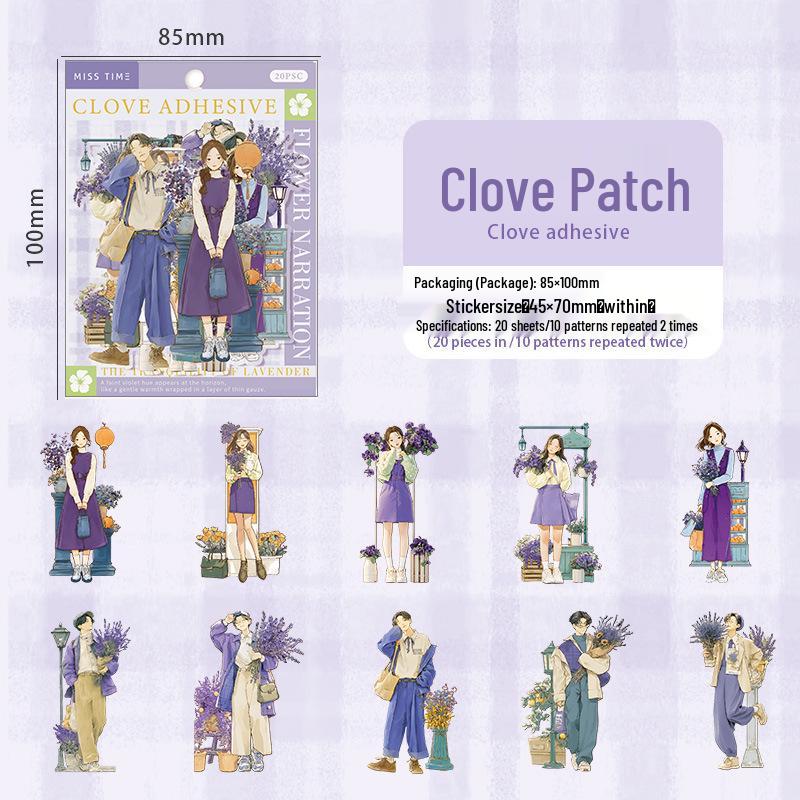Huaxu Xiaoyu Sticker Pack: Retro Character Themes for Journals - 20 Sheets, 6 Styles
Huaxu Xiaoyu Sticker Pack: Retro Character Themes for Journals - 20 Sheets, 6 Styles