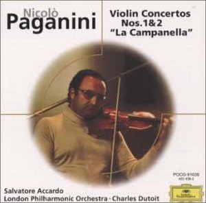 CD ACCARDO (SALVATORE), PAGANINI, DUTO - Paganini: Violin Concertos Nos. 1 & POCG91039 Japan ObiClassical Used
CD ACCARDO (SALVATORE), PAGANINI, DUTO - Paganini: Violin Concertos Nos. 1 & POCG91039 Japan ObiClassical Used
