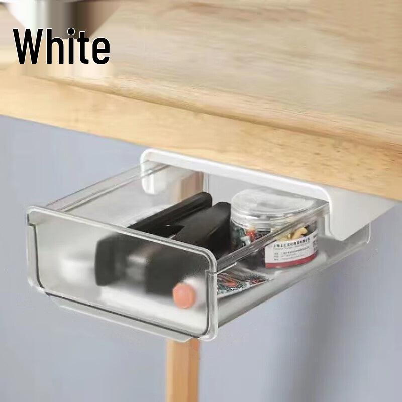 Under-Desk Transparent Adhesive Storage Box - Dustproof, Modern Desk Organizer, Solid Color Invisible Shelf
Under-Desk Transparent Adhesive Storage Box - Dustproof, Modern Desk Organizer, Solid Color Invisible Shelf
