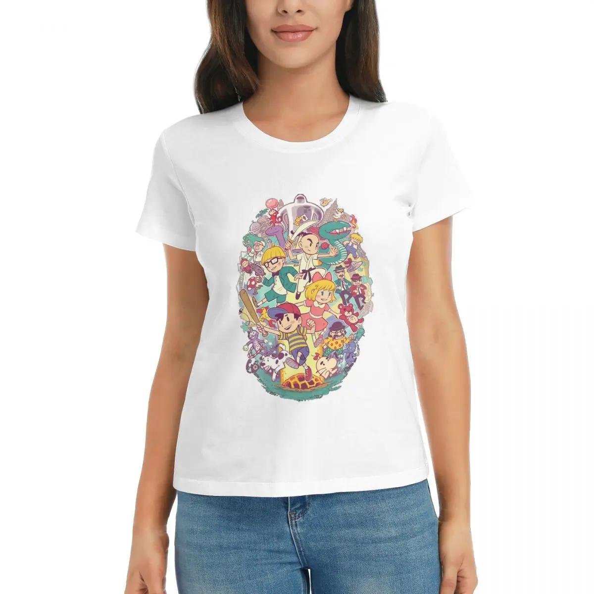 Women TShirt Earthbound Classic Summer Short Sleeve Tees ONeck Cotton T Shirts Clothes Tops Streetwear S
Women TShirt Earthbound Classic Summer Short Sleeve Tees ONeck Cotton T Shirts Clothes Tops Streetwear S