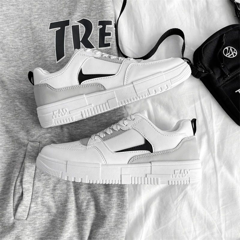 Мужская обувь, модная обувь для средних школ с низким верхом, новая молодежная спортивная обувь Tide 44 чёрный/белый
Мужская обувь, модная обувь для средних школ с низким верхом, новая молодежная спортивная обувь Tide 44 чёрный/белый