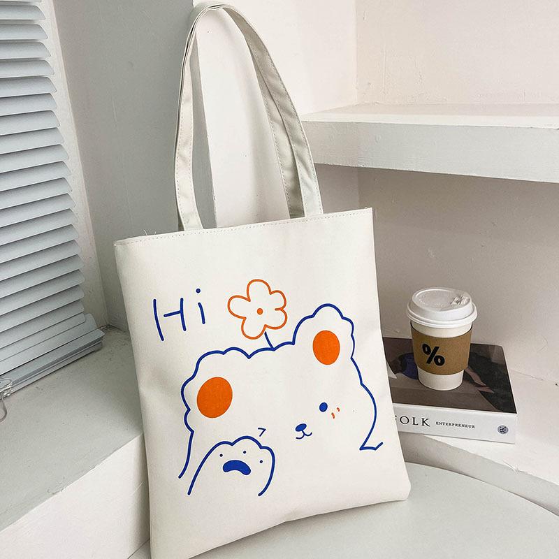 Stylish and simple Japanese backpack summer new Korean version large-capacity canvas tote bag cartoon literary shoulder bag women
Stylish and simple Japanese backpack summer new Korean version large-capacity canvas tote bag cartoon literary shoulder bag women