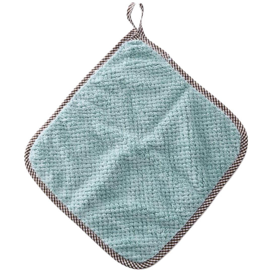 Plus Nao Kitchen Towel Cloth Same Color 3-Piece Set Cross Loop Attached Dishcloth Hand Absorbency Cleaning Hang - Green3-Piece
Plus Nao Kitchen Towel Cloth Same Color 3-Piece Set Cross Loop Attached Dishcloth Hand Absorbency Cleaning Hang - Green3-Piece