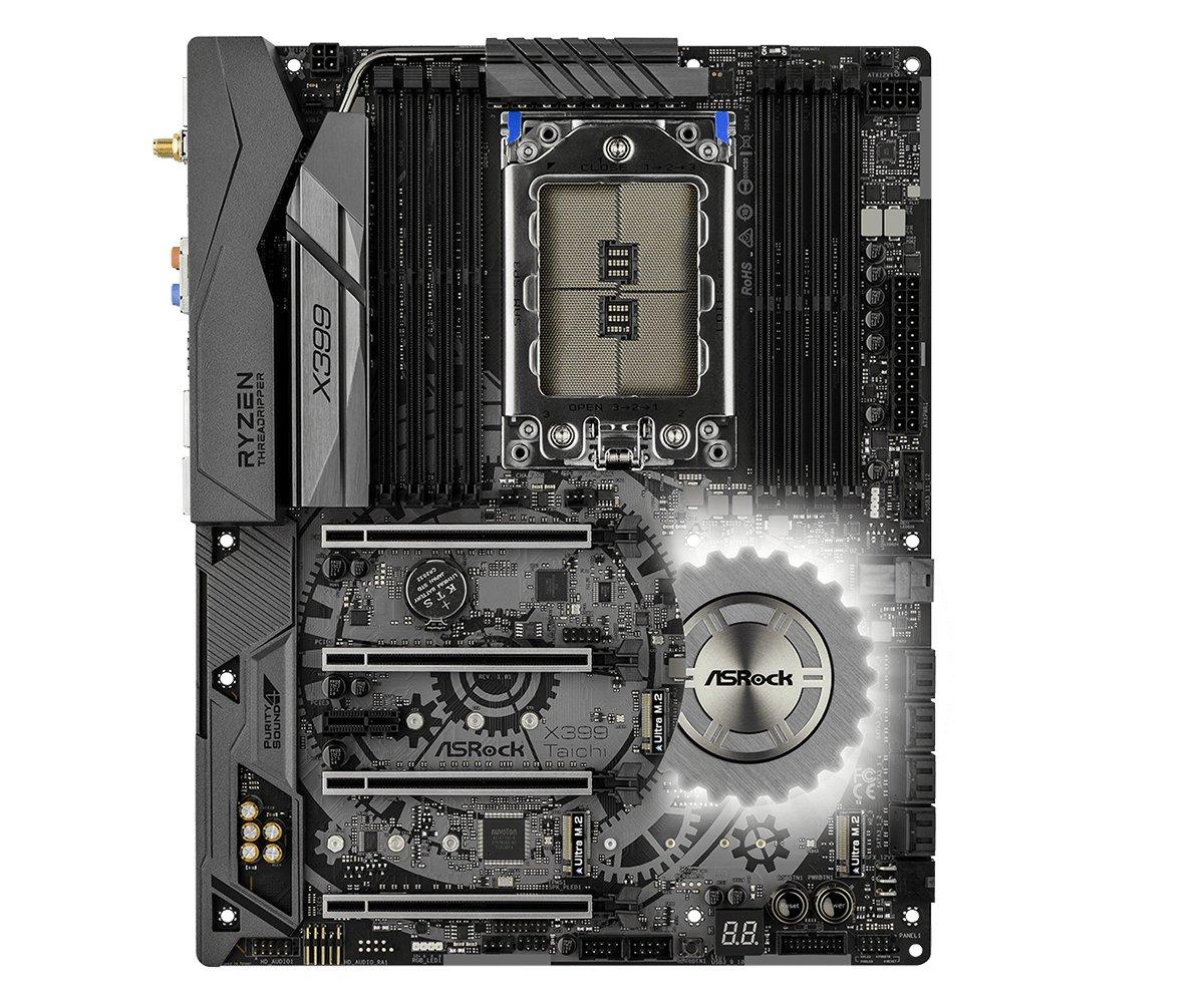 Материнська плата ASRock AMD Threadripper, сумісна з чіпсетом X399, ATX, високого класу X399 Taichi
Материнська плата ASRock AMD Threadripper, сумісна з чіпсетом X399, ATX, високого класу X399 Taichi