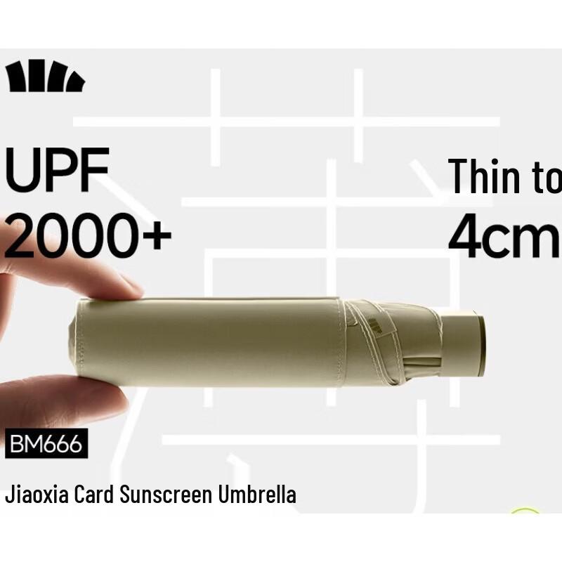 Beneunder Mini Card Folding UV Sun & Rain Umbrella
Beneunder Mini Card Folding UV Sun & Rain Umbrella