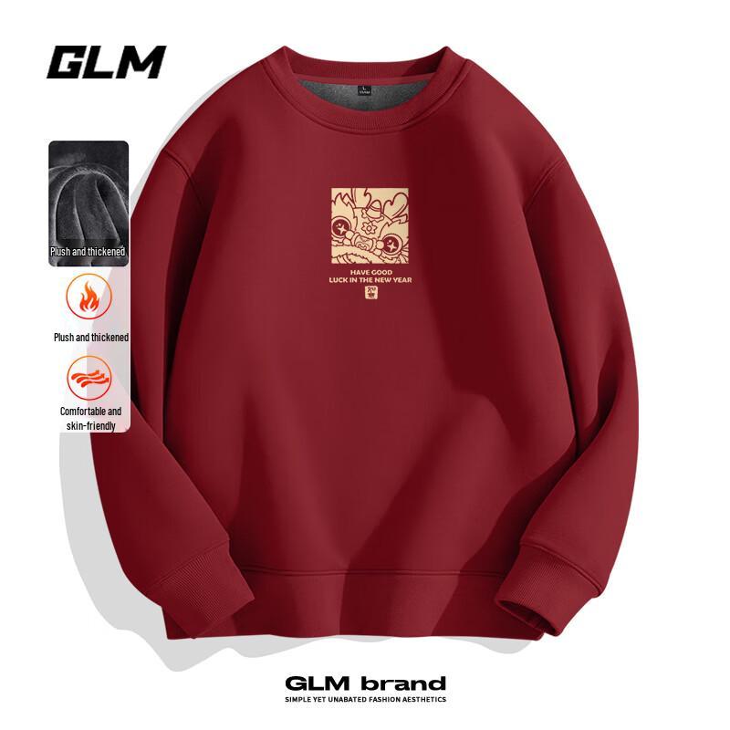 GLM Men s Fleece-Lined Crewneck Sweatshirt M
GLM Men s Fleece-Lined Crewneck Sweatshirt M