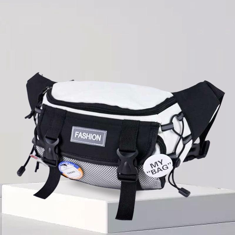 Men s Trendy Hip Hop Cartoon Sling & Shoulder Bag with Badge - Versatile Waist & Chest Bag Bag only чёрный/белый
Men s Trendy Hip Hop Cartoon Sling & Shoulder Bag with Badge - Versatile Waist & Chest Bag Bag only чёрный/белый