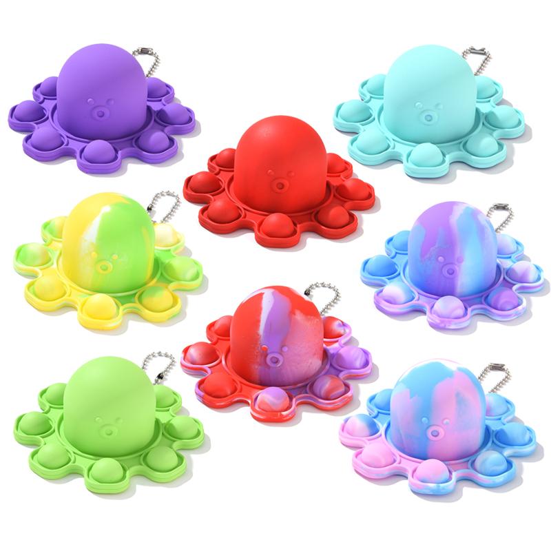 Key Chain Fidget Relieve Stress Toys Rainbow Push Bubble Antistress For Children Adult Fidget Toy To Relieve Autism
Key Chain Fidget Relieve Stress Toys Rainbow Push Bubble Antistress For Children Adult Fidget Toy To Relieve Autism