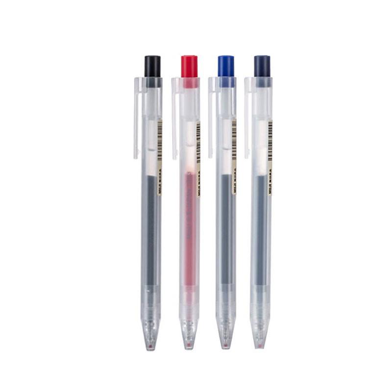 New 2019 Muji Push-Type Frosted Gel Ink Pen, 0.5mm Black
New 2019 Muji Push-Type Frosted Gel Ink Pen, 0.5mm Black