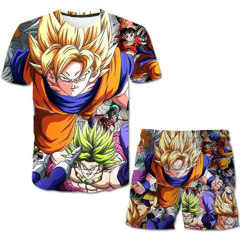 Летний комплект с круглым вырезом и 3D-принтом серии Dragon Ball. Модный и повседневный комплект с шортами и коротким рукавом. Детские комплекты одежды для мальчиков. 110
Летний комплект с круглым вырезом и 3D-принтом серии Dragon Ball. Модный и повседневный комплект с шортами и коротким рукавом. Детские комплекты одежды для мальчиков. 110