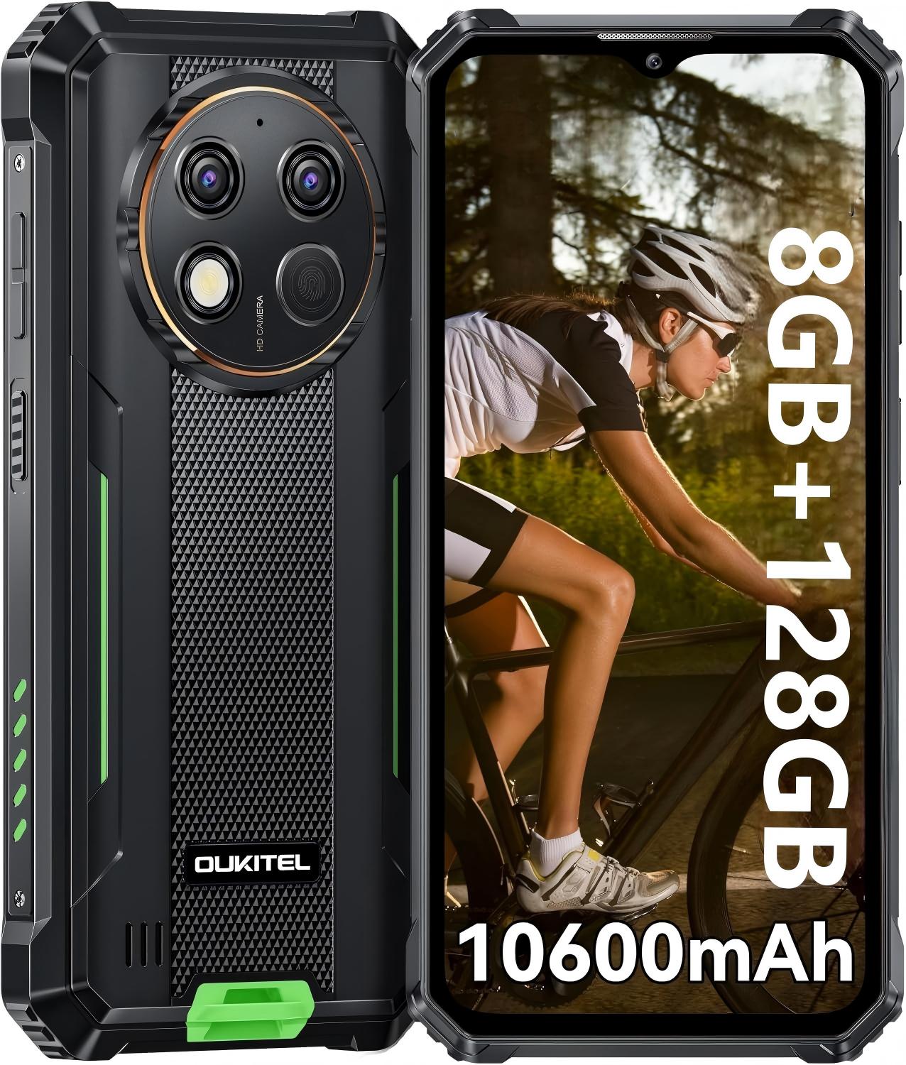 Oukitel G1S Cellphone 8GB+128GB 6.52 Display 10600mAh 13MP Android 15 Smartphone зелений
Oukitel G1S Cellphone 8GB+128GB 6.52 Display 10600mAh 13MP Android 15 Smartphone зелений