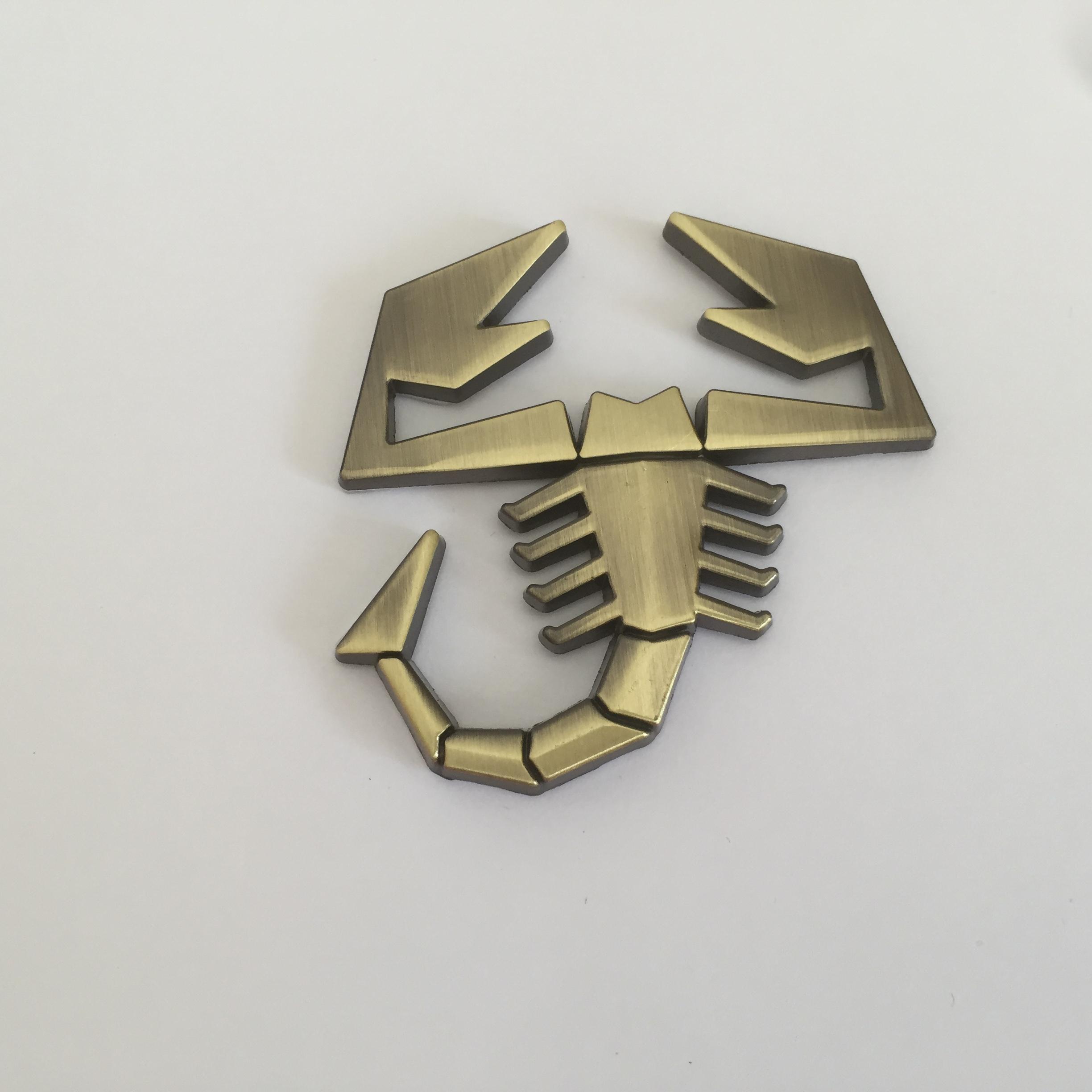 1pcs 3D metal forAbarth logo car Fender emblem Side Rear trunk badge sticker Decal Auto accessories
1pcs 3D metal forAbarth logo car Fender emblem Side Rear trunk badge sticker Decal Auto accessories