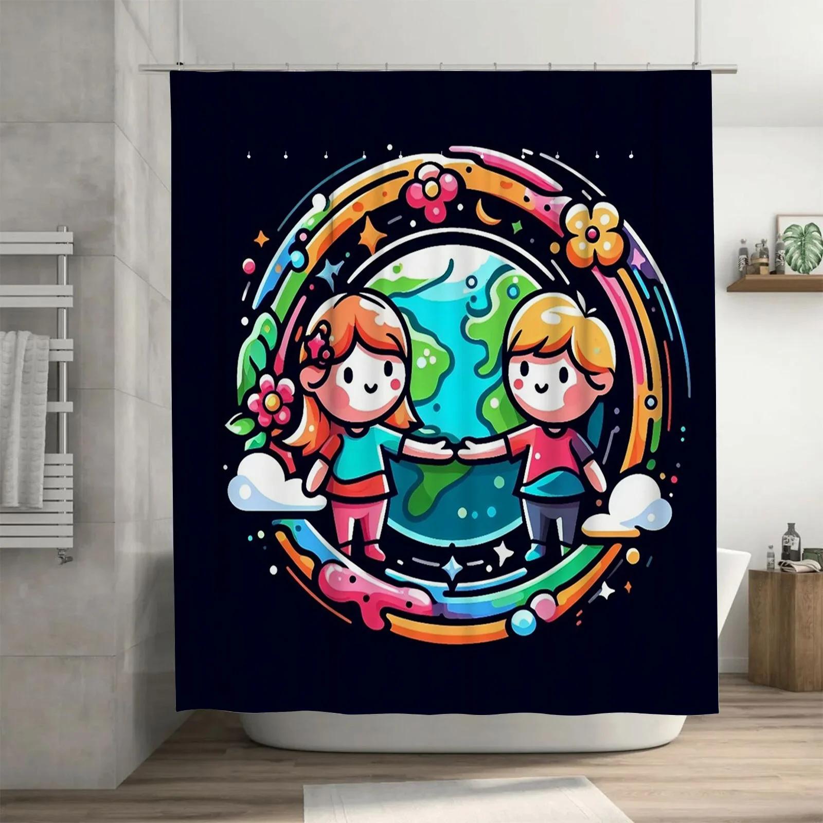 Cute Cat with Flower Wreath Shower Curtain Adorable Bathroom Decor for Kids and Adults Modern Art Design Waterproof Polyester 90X180cm(35x70in)
Cute Cat with Flower Wreath Shower Curtain Adorable Bathroom Decor for Kids and Adults Modern Art Design Waterproof Polyester 90X180cm(35x70in)