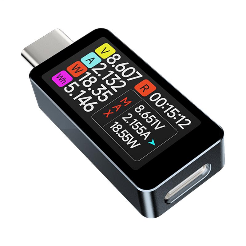 USB Current Meter High-Precision USB Load Tester USB Digital Tester Current Voltage Tester Practical USB Tester Tool For Voltage United States
USB Current Meter High-Precision USB Load Tester USB Digital Tester Current Voltage Tester Practical USB Tester Tool For Voltage United States