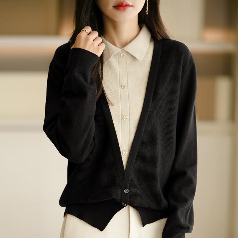 POLO воротник трикотаж осень и зима женщины ниша французский свободный короткий длинный рукав топы XXL
POLO воротник трикотаж осень и зима женщины ниша французский свободный короткий длинный рукав топы XXL