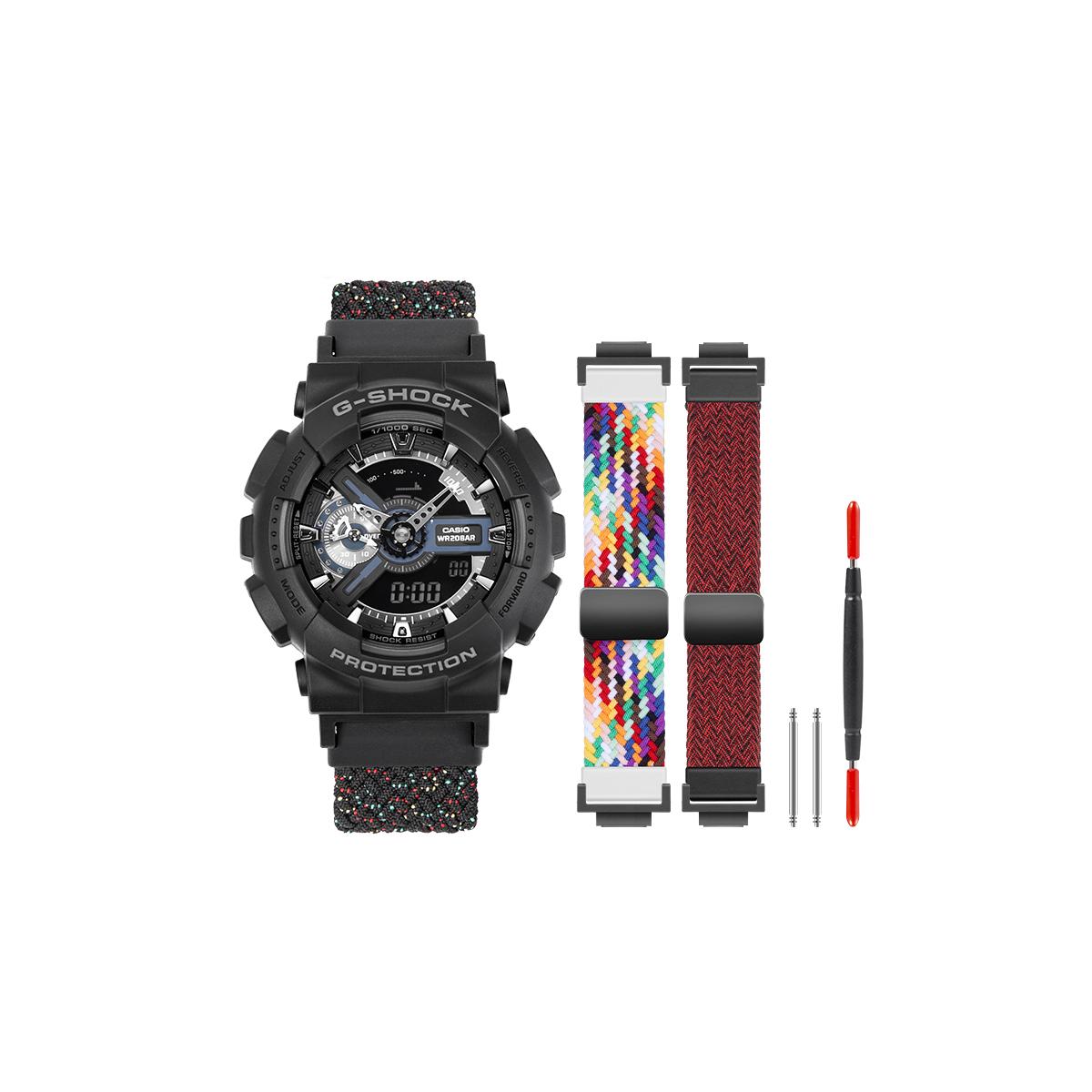 CASIO Унисекс Жидкокристаллический/Аналоговый Двойной Дисплей Серия 51,2 мм Черные Часы GA-110-1B(Команда788--2) Black
CASIO Унисекс Жидкокристаллический/Аналоговый Двойной Дисплей Серия 51,2 мм Черные Часы GA-110-1B(Команда788--2) Black