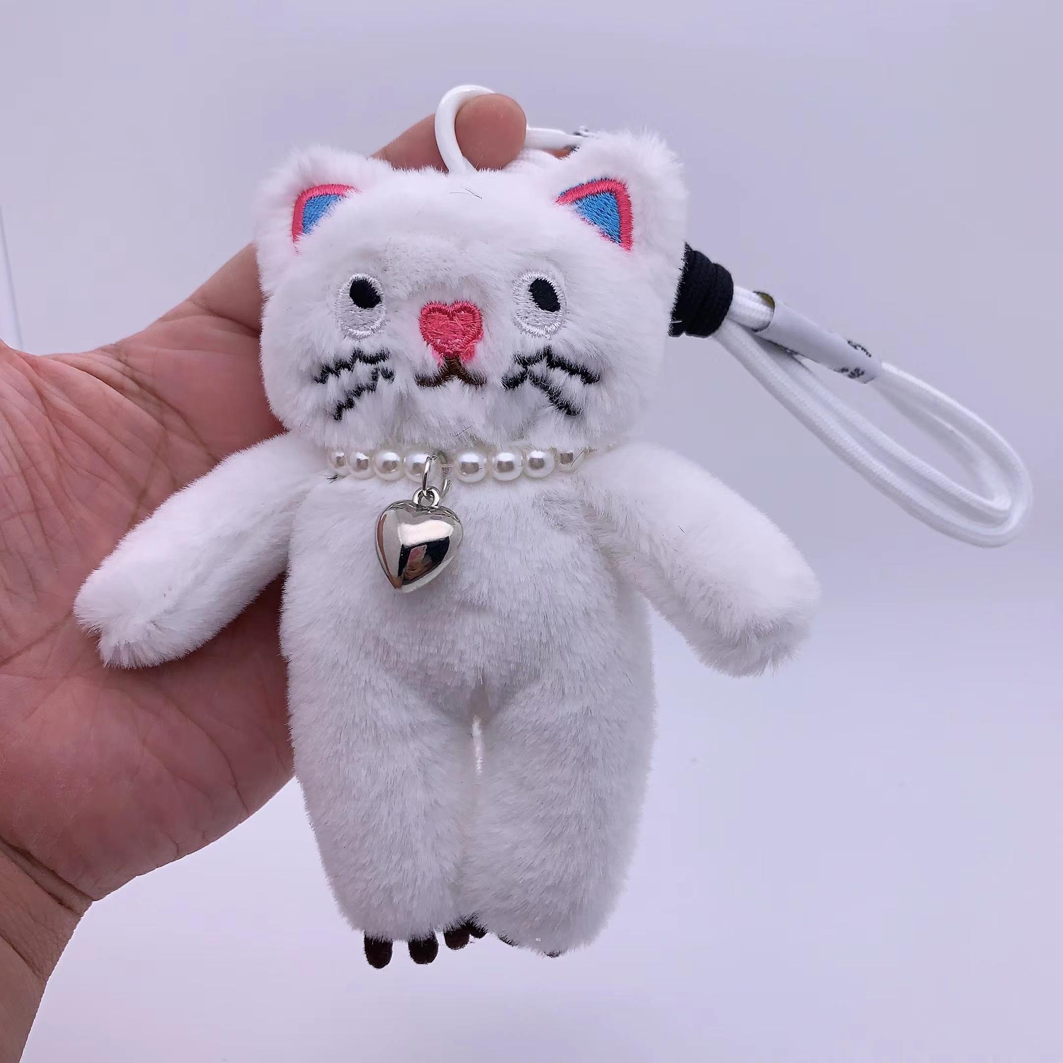 15cm Kawaii Cat Plush Keychain Cute Backpack Plush Pendant Animals Keyring Car Key Accessories Girl women Bag Decorations Dolls
15cm Kawaii Cat Plush Keychain Cute Backpack Plush Pendant Animals Keyring Car Key Accessories Girl women Bag Decorations Dolls