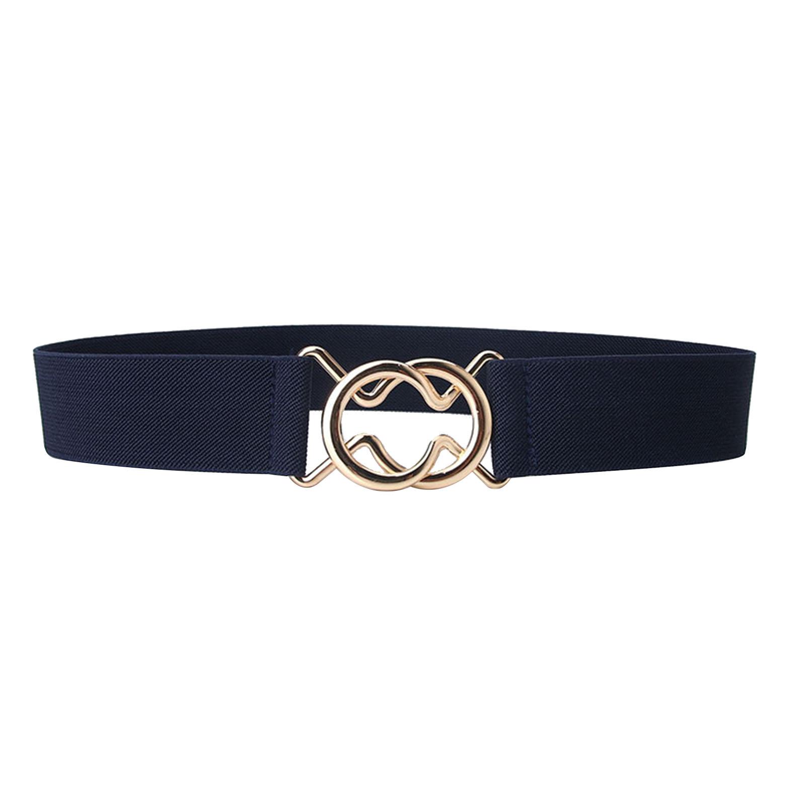 Women Dress Waist Belt Alloy Buckle Vintage Wide Stretchy Waist Belt for Coats Shirts Tops Navy One Size чорний
Women Dress Waist Belt Alloy Buckle Vintage Wide Stretchy Waist Belt for Coats Shirts Tops Navy One Size чорний