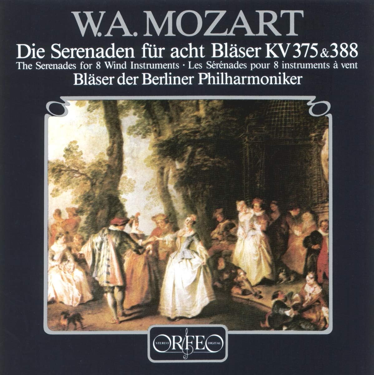 CD BLASER DER BERLINER PHILHARMONIKER Mozart Die Serenaden Fur Acht Blas C134851A Orfeo 1995 Germany Classical Used
CD BLASER DER BERLINER PHILHARMONIKER Mozart Die Serenaden Fur Acht Blas C134851A Orfeo 1995 Germany Classical Used