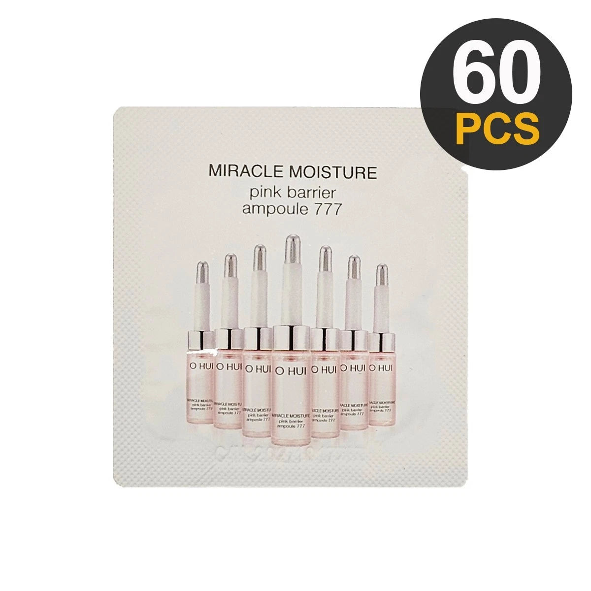 OHUI Miracle Moisture Pink Barrier Ampoule 777 1ml x 60pcs
OHUI Miracle Moisture Pink Barrier Ampoule 777 1ml x 60pcs