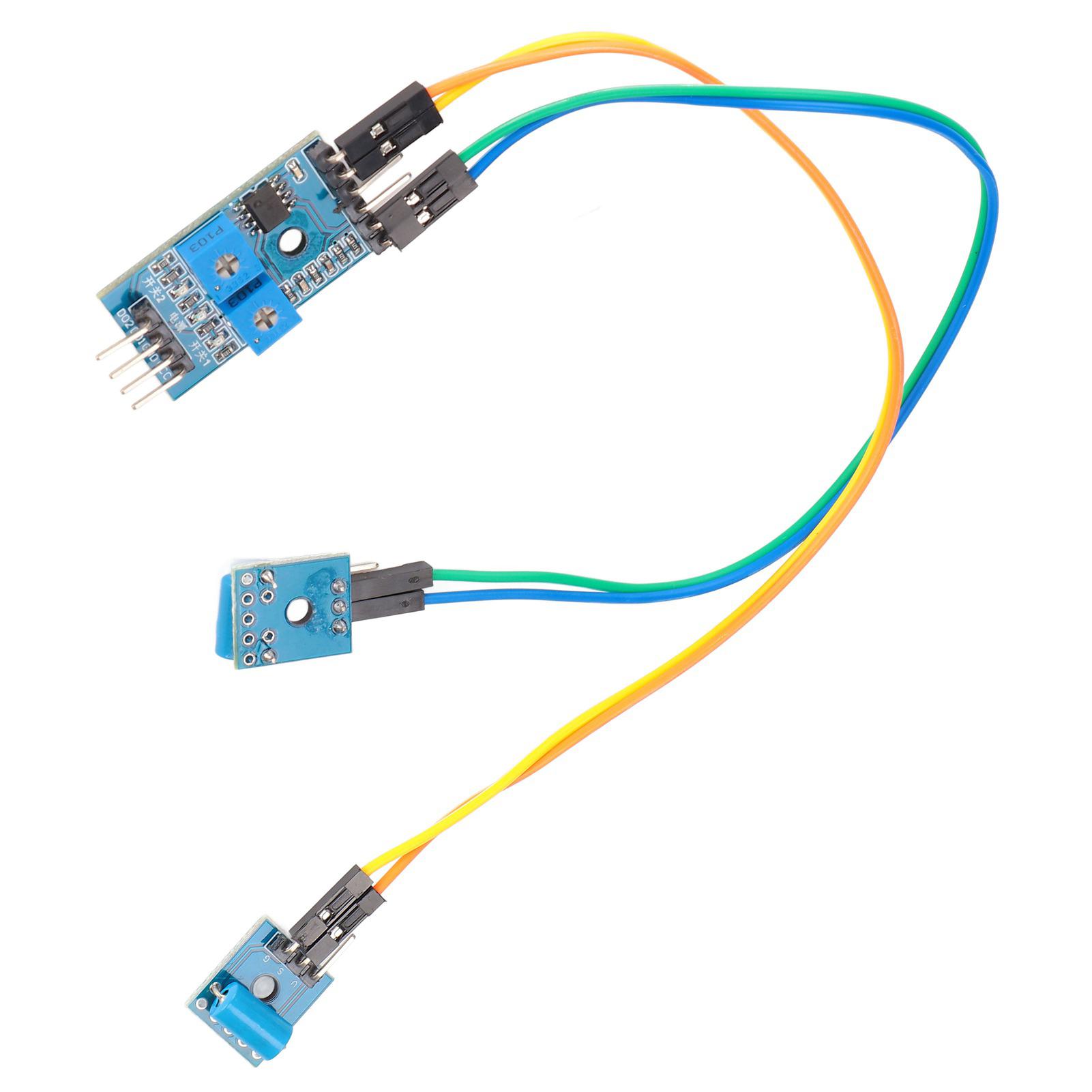 2-канальний модуль датчика вібрації Модуль сигналізації Вібраційний перемикач SW420 Потенціометр 3.3В5В
2-канальний модуль датчика вібрації Модуль сигналізації Вібраційний перемикач SW420 Потенціометр 3.3В5В