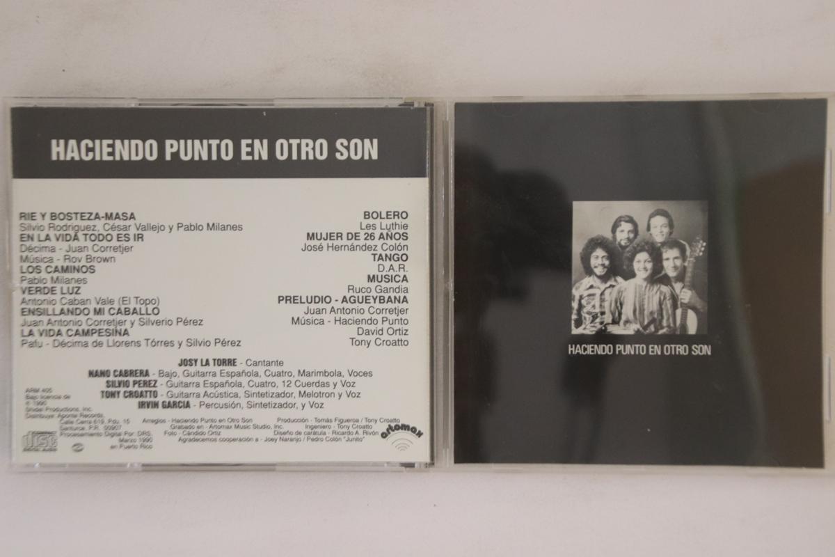 CD HACIENDO PUNTO EN OTRO SON - Haciendo Punto En Otro Son ARM405 ARTOMAX 1990 Puerto Ric Latin Used
CD HACIENDO PUNTO EN OTRO SON - Haciendo Punto En Otro Son ARM405 ARTOMAX 1990 Puerto Ric Latin Used