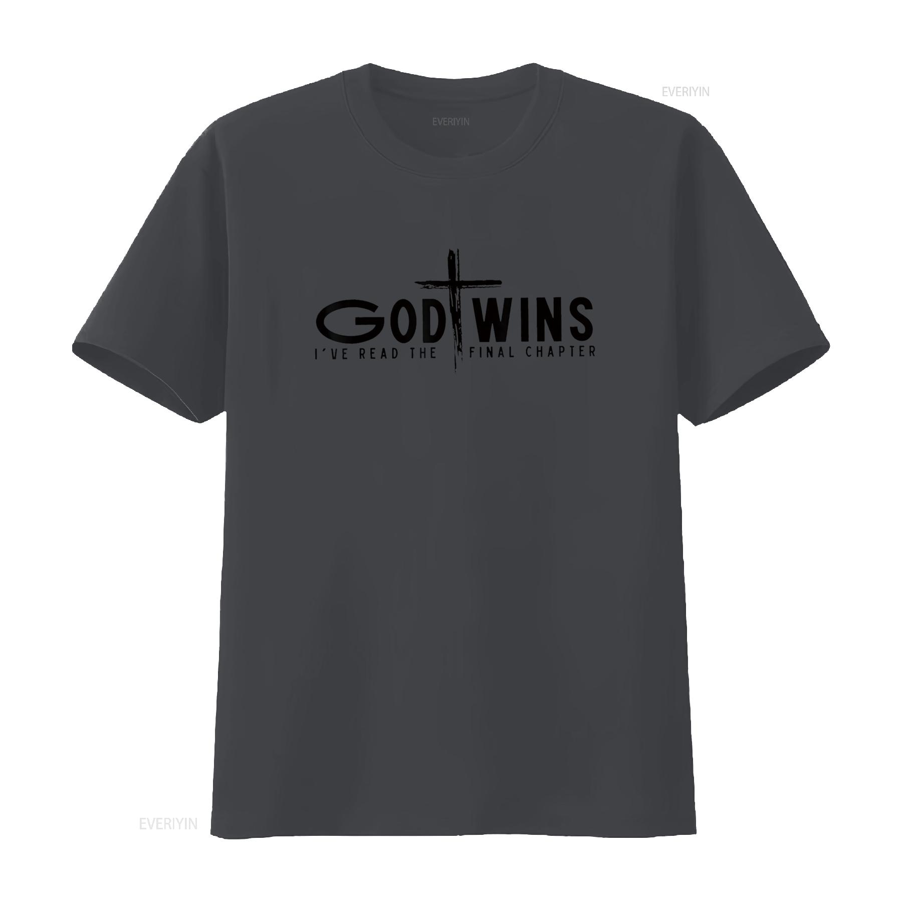 God Wins I Ve Read The Final Chapter Christian Faith Lover T Shirt vintage Washed Stylish Versatile fashion Stretched homme 4XL
God Wins I Ve Read The Final Chapter Christian Faith Lover T Shirt vintage Washed Stylish Versatile fashion Stretched homme 4XL