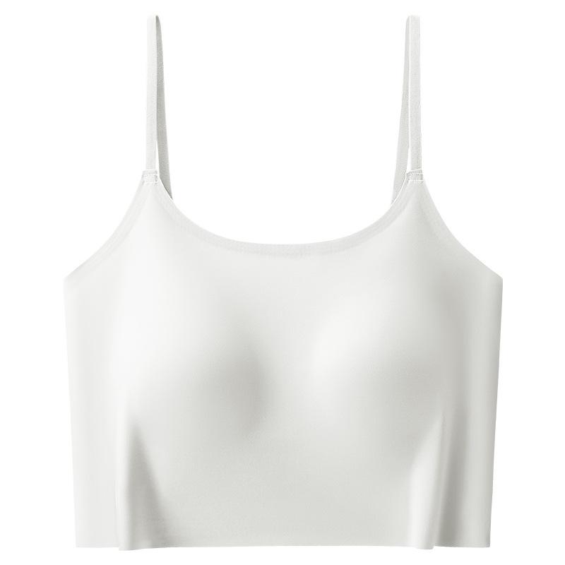 Майка-камисоль без бретелей из ледяного шелка с нагрудными вкладышами - стиль 2025 XL (120-135 lbs) белый
Майка-камисоль без бретелей из ледяного шелка с нагрудными вкладышами - стиль 2025 XL (120-135 lbs) белый