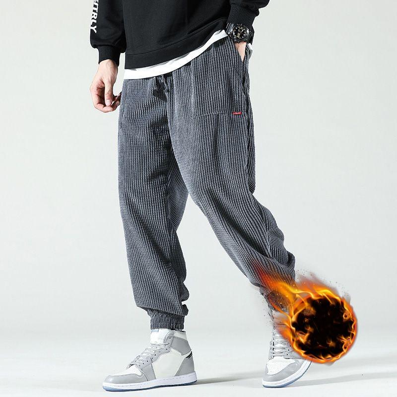 Men Autumn Winter Casual Corduroy Harem Pants Youth Fleece Thermal Sweatpants 5XL сірий
Men Autumn Winter Casual Corduroy Harem Pants Youth Fleece Thermal Sweatpants 5XL сірий