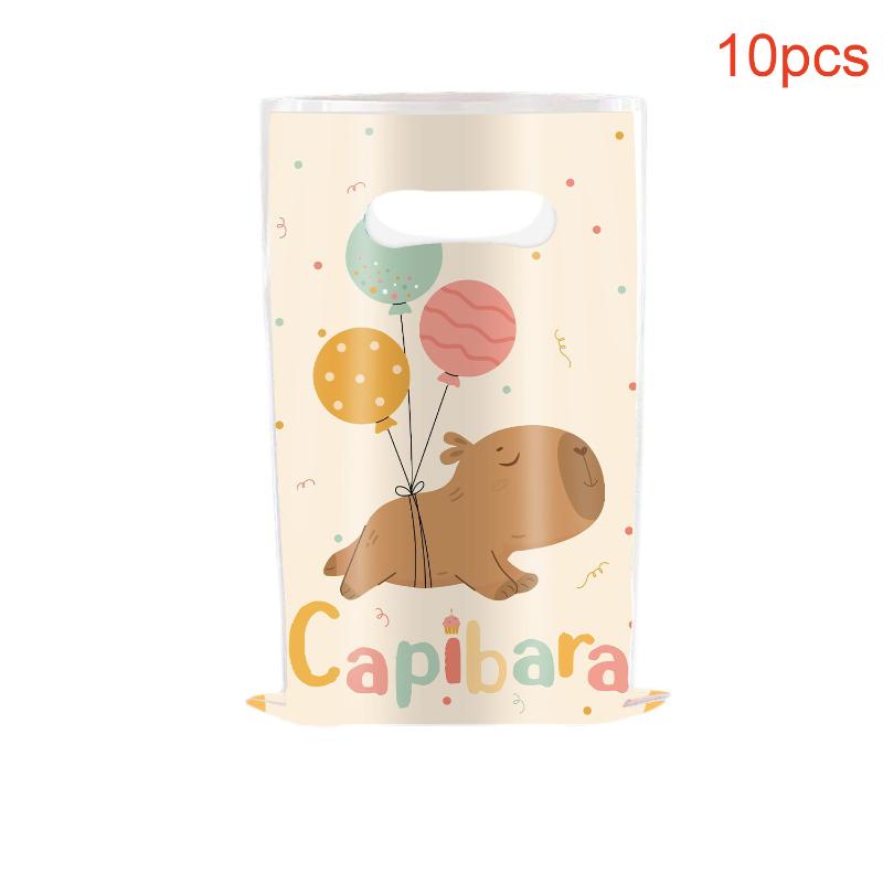 10/50Pcs Capybara Gift Bag Kid Birthday Party Decoration Capybara Packaging Goodie Bag Candy Bag Baby Shower Favors Supplies 10Pcs
10/50Pcs Capybara Gift Bag Kid Birthday Party Decoration Capybara Packaging Goodie Bag Candy Bag Baby Shower Favors Supplies 10Pcs