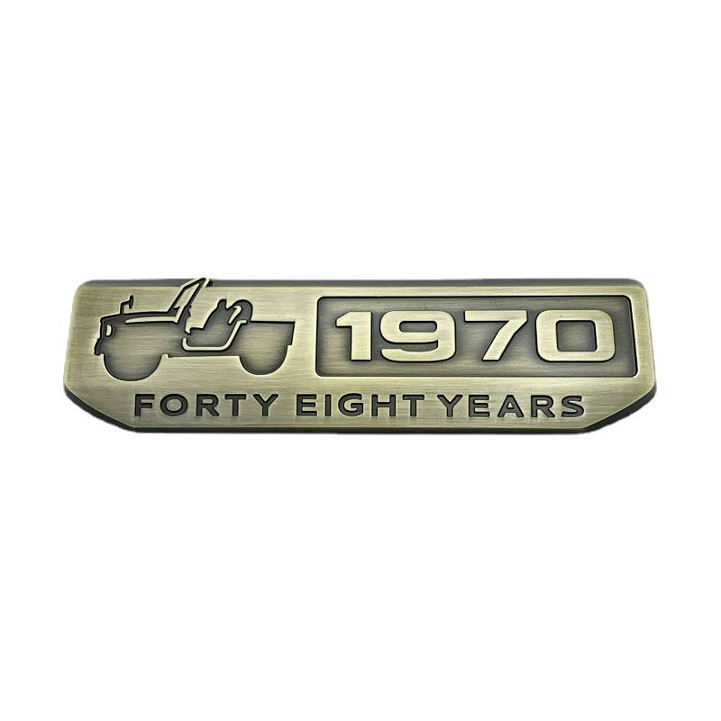 Auto Logo 1970 Commemorative Mark Metal 3D Sticker Car Sticker For Jimny JB23 JB43 JB64 JB74 2007-2021 бронзовий
Auto Logo 1970 Commemorative Mark Metal 3D Sticker Car Sticker For Jimny JB23 JB43 JB64 JB74 2007-2021 бронзовий