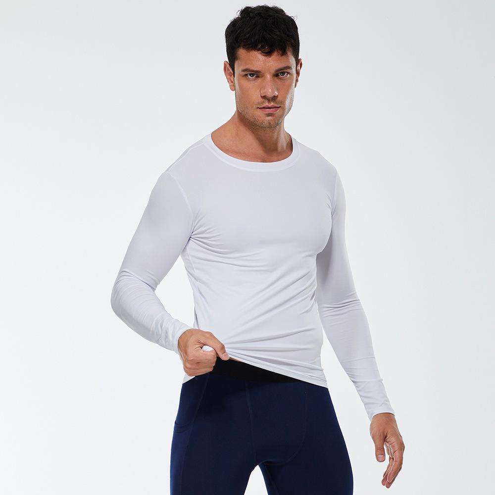 Men s Solid Color Compression Running T-Shirt: Sweat-Wicking, Quick-Dry, Long Sleeve, Elastic Fitness Sportswear Large білий
Men s Solid Color Compression Running T-Shirt: Sweat-Wicking, Quick-Dry, Long Sleeve, Elastic Fitness Sportswear Large білий