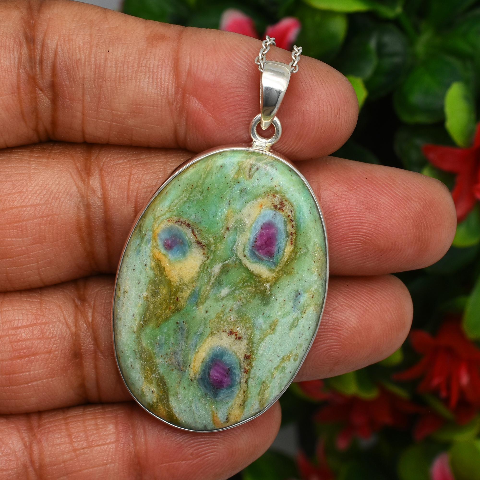 Ruby Fuchsite Pendant Handmade Jewelry, 925 Sterling Silver Pendant, Ruby in fuchsite Jewelry, Genuine Ruby in Fuchsite, Gift For Her 2.19 Inches Length зелёный
Ruby Fuchsite Pendant Handmade Jewelry, 925 Sterling Silver Pendant, Ruby in fuchsite Jewelry, Genuine Ruby in Fuchsite, Gift For Her 2.19 Inches Length зелёный