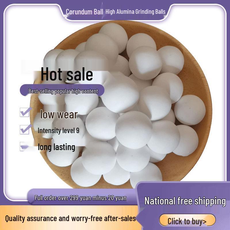 High Purity Corundum Alumina Ceramic Ball - Heat & Wear Resistant Grinding Media 60mm
High Purity Corundum Alumina Ceramic Ball - Heat & Wear Resistant Grinding Media 60mm