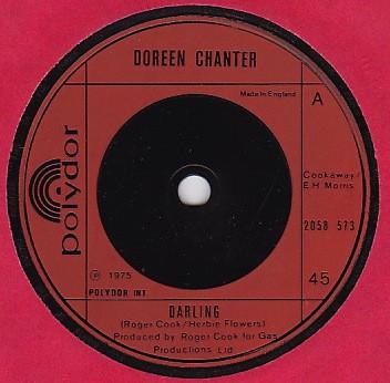 7inch Record DOREEN CHANTER Darling 2058573 Polydor 1975 UK Pop Used
7inch Record DOREEN CHANTER Darling 2058573 Polydor 1975 UK Pop Used