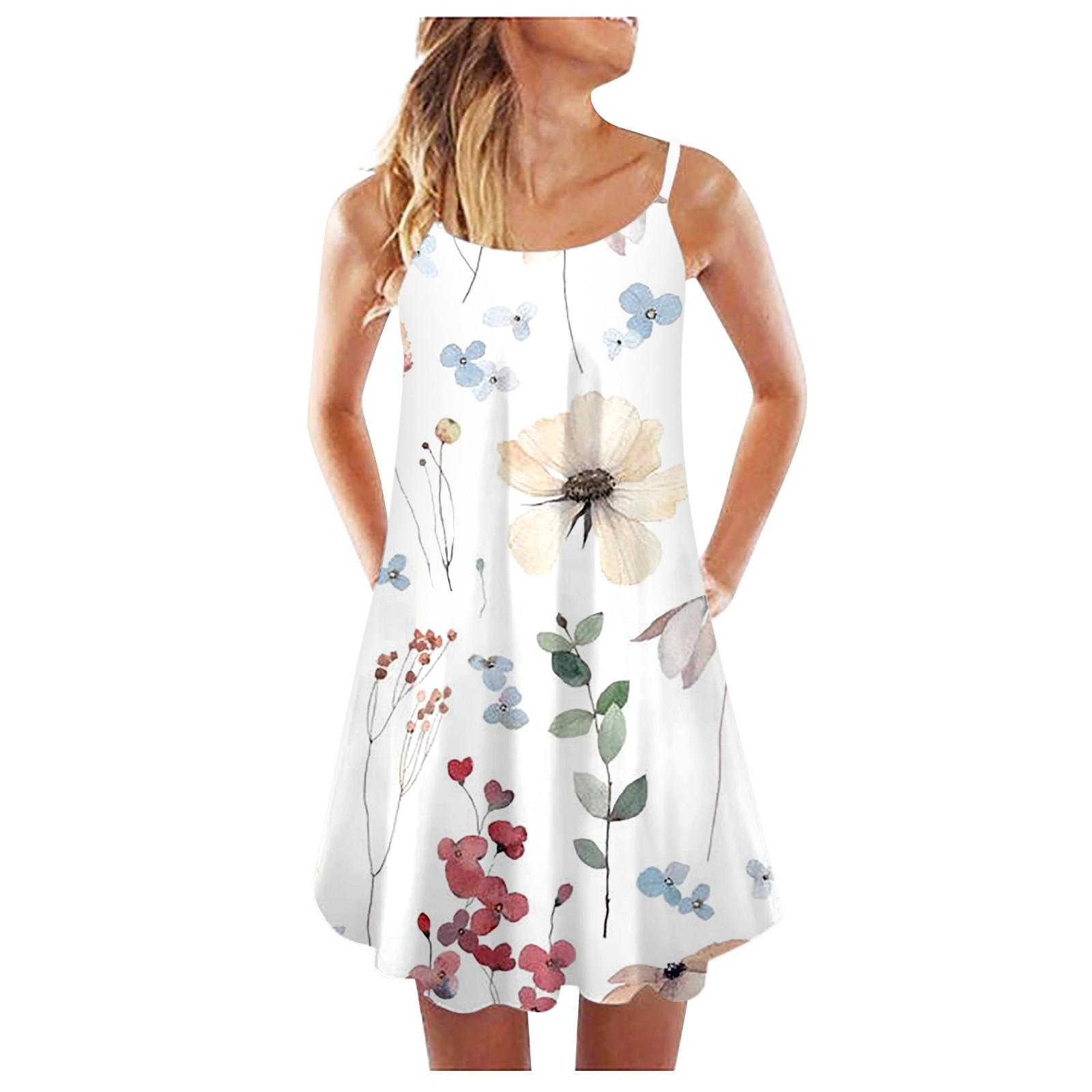 Женский модный летний повседневный жилет без рукавов в стиле ретро с цветочным принтом, свободная майка, большое пляжное платье M белый
Женский модный летний повседневный жилет без рукавов в стиле ретро с цветочным принтом, свободная майка, большое пляжное платье M белый