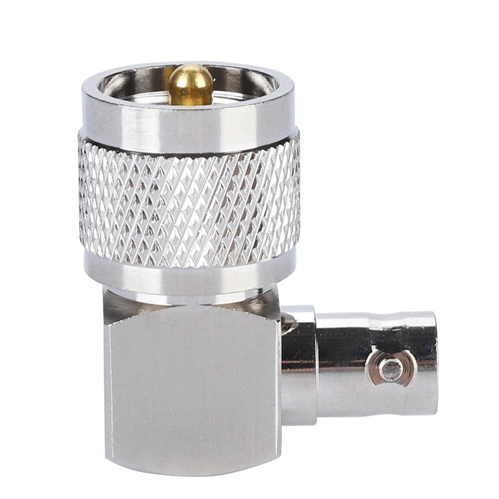 1PCS UHF PL-259 Male to BNC Female Right Angle Adapter RF Coaxial Adapter Connector
1PCS UHF PL-259 Male to BNC Female Right Angle Adapter RF Coaxial Adapter Connector