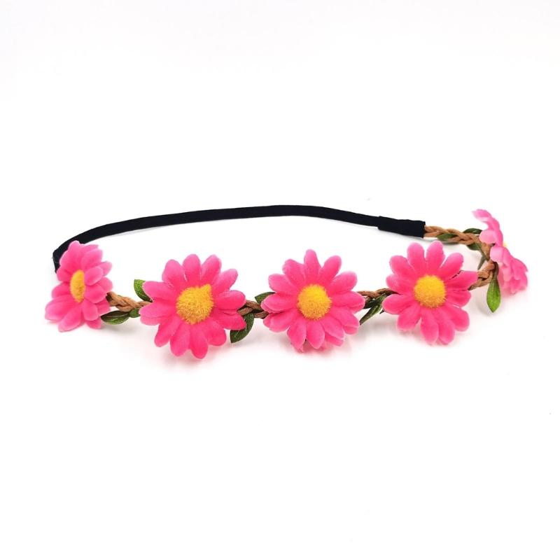 Daisy Floral Wreath Elastic Headband Flower Headpiece Party Headwear Decors For Weddings Travel And Everyday Use
Daisy Floral Wreath Elastic Headband Flower Headpiece Party Headwear Decors For Weddings Travel And Everyday Use