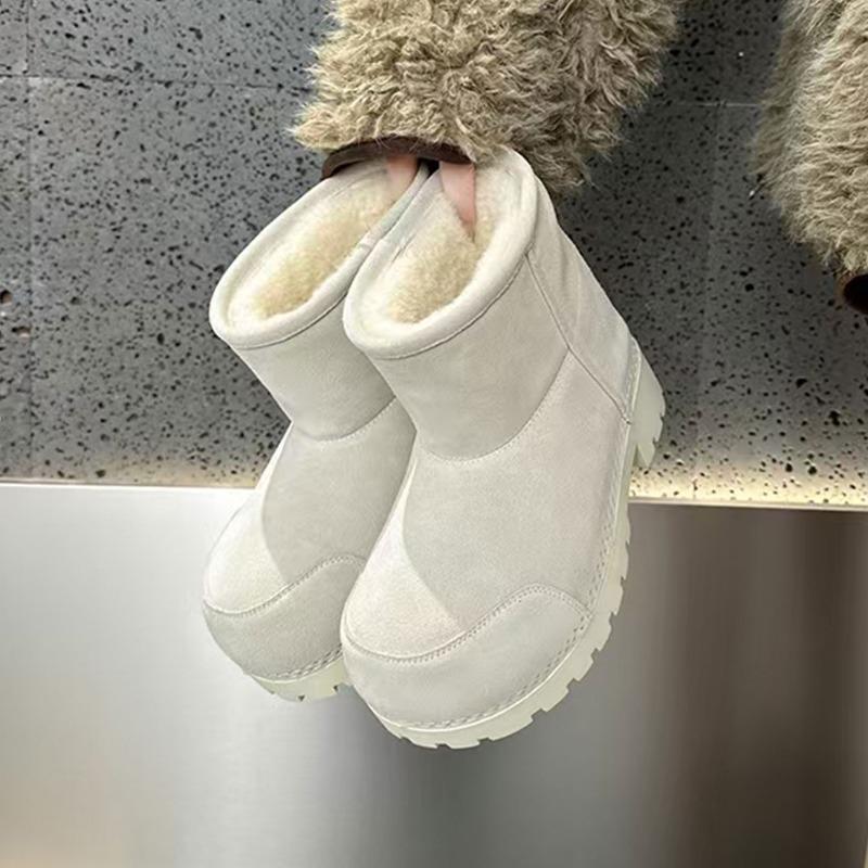 2 leather ugly cute big head snow boots women s winter thick-soled medium boots thickened velvet thermal cotton boots 40 брудно-білий
2 leather ugly cute big head snow boots women s winter thick-soled medium boots thickened velvet thermal cotton boots 40 брудно-білий