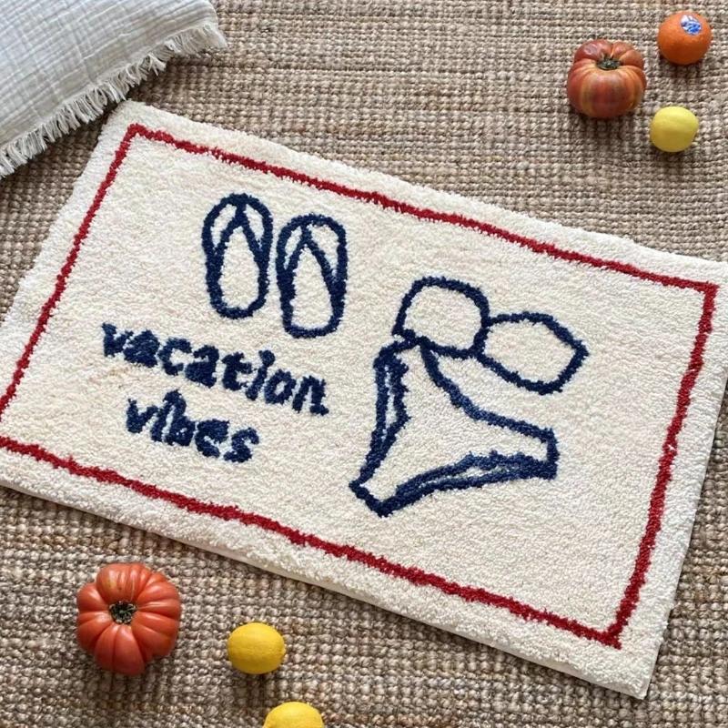 VIKAMA French-Style Imitation Cashmere Bathroom Mat Non-Slip Soft Bedside Rug for Bedroom Entrance Doormat Home Decor 40x60cm 16x24inch
VIKAMA French-Style Imitation Cashmere Bathroom Mat Non-Slip Soft Bedside Rug for Bedroom Entrance Doormat Home Decor 40x60cm 16x24inch
